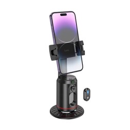 Настольный штатив для смартфона с функцией слежения 360° Hoco K23 черный