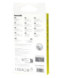 Кабель-зарядка Type-C на Lightning Baseus Cafule Metal 20W 1м CATLJK-A02 белый