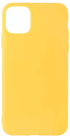  Чехол-накладка i-Phone 14 Pro Max Silicone icase №04 желтая