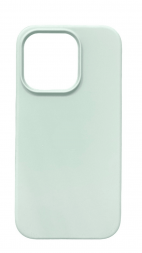 Чехол-накладка  i-Phone 14 Pro Silicone icase  №44 небесно бирюзовый