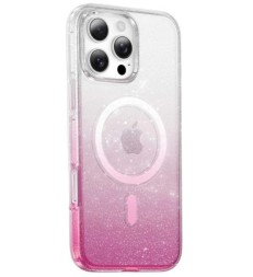 Накладка для i-Phone 16 Pro Keephone Lillian MagSnap розовый