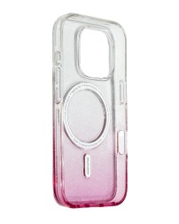 Накладка для i-Phone 16 Pro Keephone Lillian MagSnap розовый