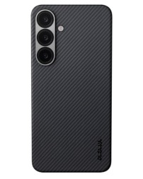 Накладка для Samsung Galaxy S25 Pitaka Ultra Slim Case черно-серая