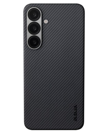  Накладка для Samsung Galaxy S25 Pitaka Ultra Slim Case черно-серая