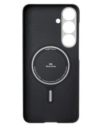 Накладка для Samsung Galaxy S25 Pitaka Ultra Slim Case черно-серая
