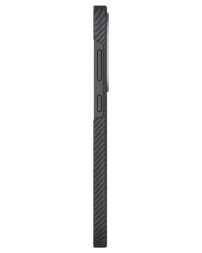 Накладка для Samsung Galaxy S25 Pitaka Ultra Slim Case черно-серая