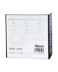 Беспроводные наушники Haylou Earhook I черные