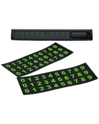 Парковочная карта Borofone FC3 металлическая 