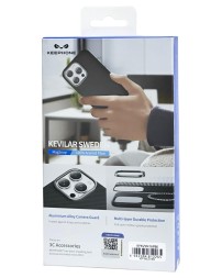 Накладка для i-Phone 16 Pro Keephone Kevilar Sweden MagSnap черный