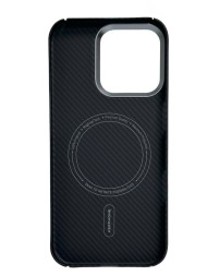 Накладка для i-Phone 16 Pro Keephone Kevilar Sweden MagSnap черный