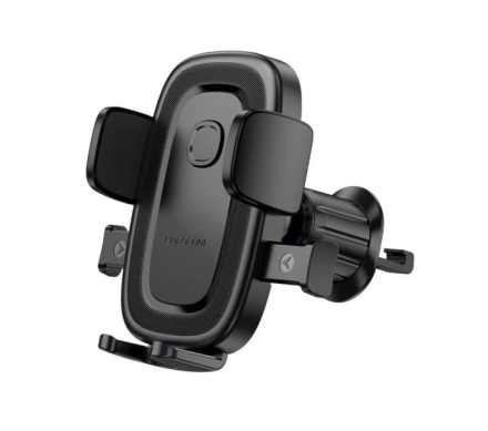  Держатель в автомобиль в воздуховод Borofone BH131 с зажимом черный