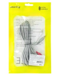 Кабель AUX 3.5мм (папа) - 2xRCA (папа) Smartbuy (KA-315-150) 5м