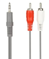 Кабель AUX 3.5мм (папа) - 2xRCA (папа) Smartbuy (KA-315-150) 5м