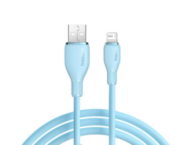 Usb Кабель-зарядка Lightning Baseus Pudding Series 2.4A 1.2м P10355700311-00 голубой