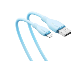 Usb Кабель-зарядка Lightning Baseus Pudding Series 2.4A 1.2м P10355700311-00 голубой