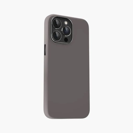  Накладка для i-Phone 15 Pro Max Keephone Rosana MagSnap серая