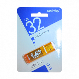 USB флеш накопитель Smartbuy 32GB Glossy Orange (SB32GBGS-Or)