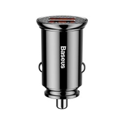 Автомобильное заряд. устр. Baseus Circular Plastic 2USB 30W CCALL-YD01 черное