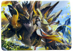 Perfeo Коврик для компьютерной мыши &quot;Anime&quot;, Рис.4 (350*250*4 мм), ткань+резиновое основание
