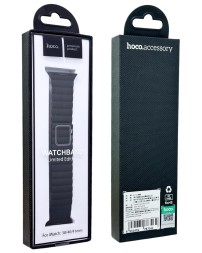 Сменный ремешок для Apple Watch 38/40/41мм Hoco WA07 черный