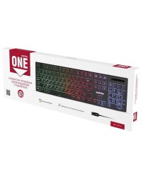 Клавиатура проводная с подсветкой Smartbuy ONE 240 USB черная (SBK-240U-K)/20