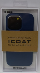 Накладка для i-Phone 13 Pro K-Doo iCoat силикон синяя