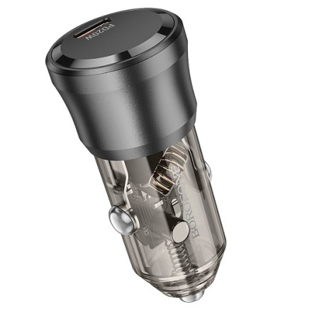 Автомобильное заряд. устр. Borofone BZ24 1C QC3.0 20W черное