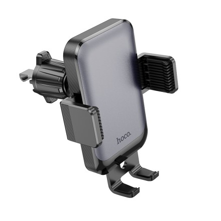  Держатель в автомобиль в воздуховод Hoco H26 с зажимом черный