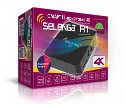 ТВ-приставка 4K для приема цифрового телевидения Selenga R1