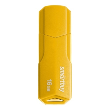  USB флеш накопитель Smartbuy 16GB Clue Yellow (SB16GBCLU-Y)