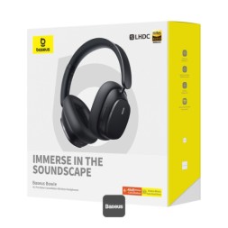 Bluetooth-наушники полноразмерные Baseus Bowie H1 Pro черные