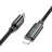  Usb Кабель-зарядка Type-C на Lightning с дисплеем Hoco U125 27W 1.2м черный
