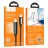  Usb Кабель-зарядка Type-C на Lightning с дисплеем Hoco U125 27W 1.2м черный
