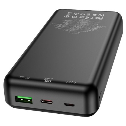  Powerbank Hoco J87A 20000mAh 20W 1USB/Type-C черный
