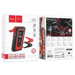 Пусковое устройство для авто Hoco QS3 10000mAh/1200A черное