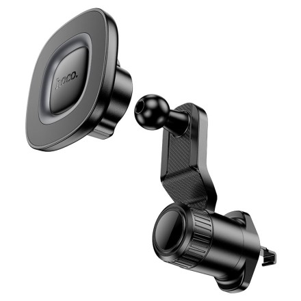  Держатель в автомобиль в воздуховод Hoco H74 магнитный серый