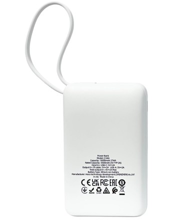  Powerbank Hoco J134A 10000mAh 1USB/1Lightning белый