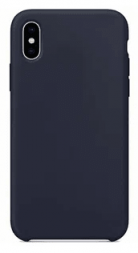 Чехол-накладка  i-Phone X/XS Silicone icase  №08 графит