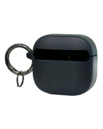 Силиконовый чехол для AirPods 4 с карабином (gameboy) жёлтый