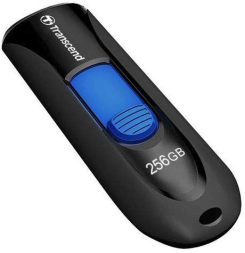 3.1 USB флеш накопитель Transcend 256GB JetFlash 790 черный