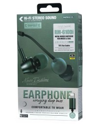 Наушники с микрофоном Remax RM-610Di Lightning серебристые