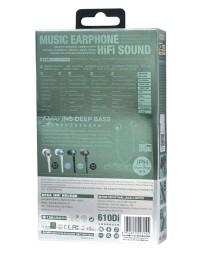 Наушники с микрофоном Remax RM-610Di Lightning серебристые