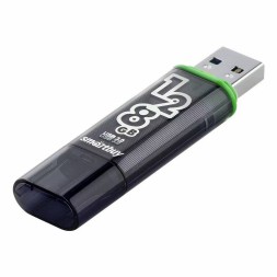 3.0 USB флеш накопитель Smartbuy 128GB Glossy Dark Grey (SB128GBGS-DG)