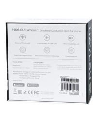 Беспроводные наушники Haylou Earhook I белые