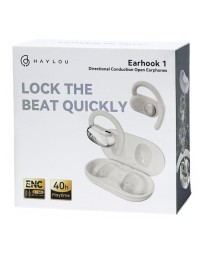 Беспроводные наушники Haylou Earhook I белые