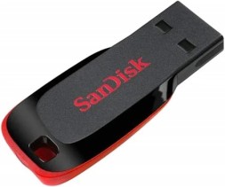 USB флеш накопитель SanDisk CZ50 Cruzer Blade 128GB (SDCZ50-128G-B35) черный