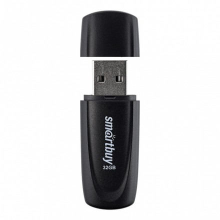  USB флеш накопитель Smartbuy 32GB Scout (SB032GB2SCK) черный