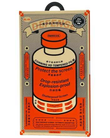  Защитное стекло для i-Phone 16 Pro 6.3" Remax GL-83 3D чёрное