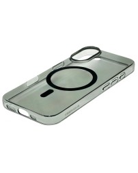 Накладка для i-Phone 17 Keephone X-Crystal MagSnap серый