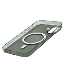 Накладка для i-Phone 17 Keephone X-Crystal MagSnap серый